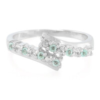 Bague en argent et Tourmaline Paraïba