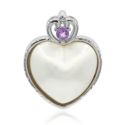 Pendentif en argent et Perle de Mabé (TPC)