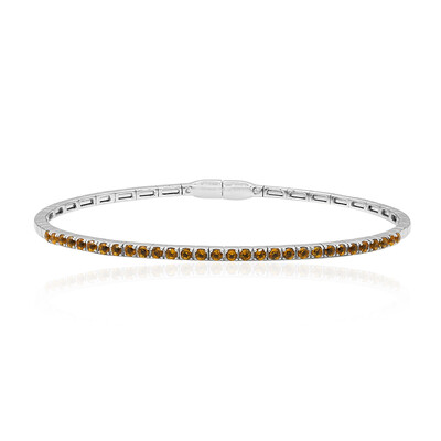 Bracelet en argent et Citrine