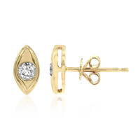 Boucles d'oreilles en or et Diamant SI2 (H) (CIRARI)