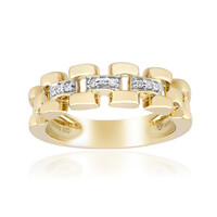 Bague en argent et Diamant SI1 (G)