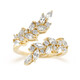 Bague en argent et Topaze blanche