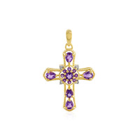 Pendentif en argent et Améthyste