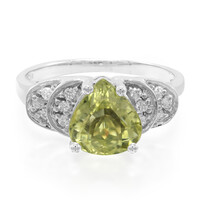 Bague en or et Tourmaline cuprifère