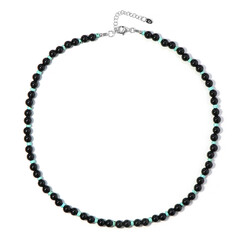 Collier en argent et Onyx noir