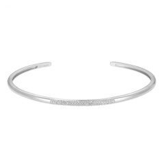Bracelet en argent et Zircon (Adela Silber)