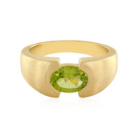 Bague en argent et Péridot