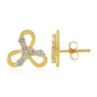 Boucles d'oreilles en argent et Zircon