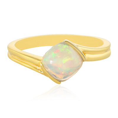 Bague en argent et Opale Welo