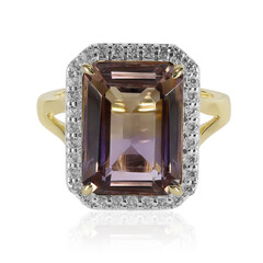 Bague en or et Amétrine (Adela Gold)