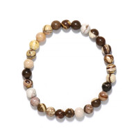 Bracelet et Jaspe zèbre rouge