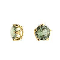 Pendentif en or et Améthyste verte
