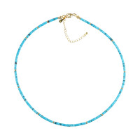Collier en argent et Turquoise