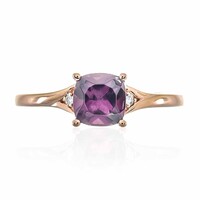 Bague en or et Grenat Rhodolite