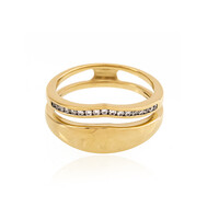 Bague en or et Diamant Flawless (D) (LUCENT DIAMONDS)