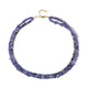 Collier en argent et Tanzanite