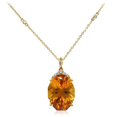Collier en or et Citrine (CIRARI)