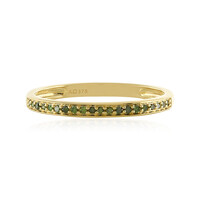 Bague en or et Diamant vert I4