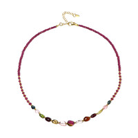 Collier en argent et Tourmaline (Riya)