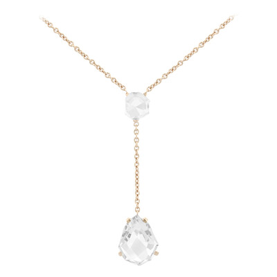 Collier en argent et Quartz blanc (TPC)