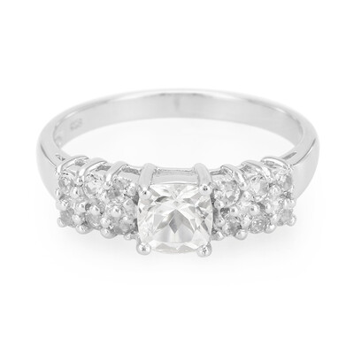 Bague en argent et Goshénite