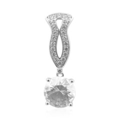 Pendentif en argent et Danburite