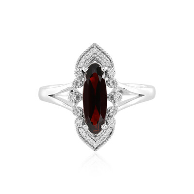 Bague en or et Grenat (SUHANA)
