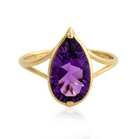 Bague en or et Améthyste