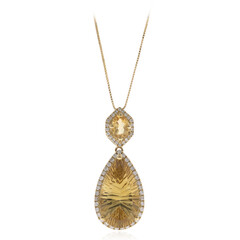 Collier en or et Citrine (CIRARI)