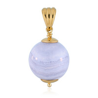 Pendentif en argent et Calcédoine