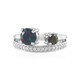 Bague en argent et Opale Mezezo (Adela Silber)