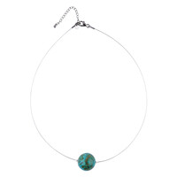 Collier et Opale bleue