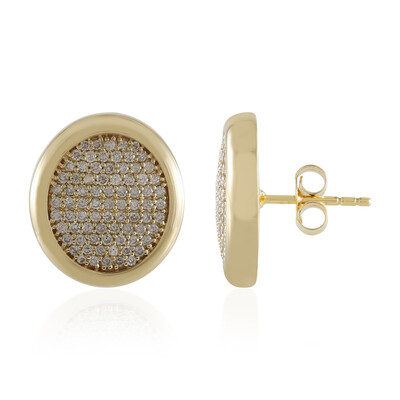 Boucles d'oreilles en or et Diamant I1 (H) (de Melo)