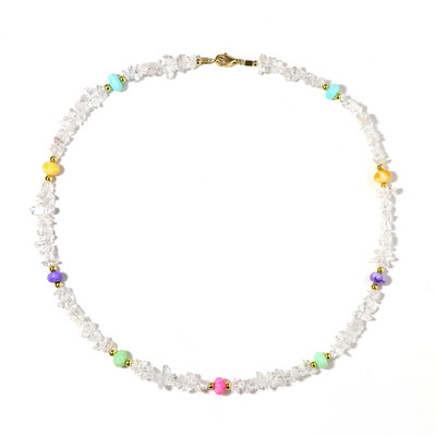 Collier en argent et Opale d’Éthiopie