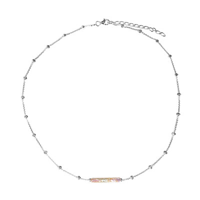 Collier en argent et Perle Keshi (TPC)