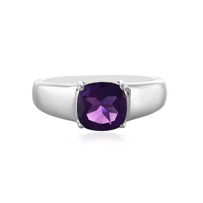 Bague en argent et Améthyste