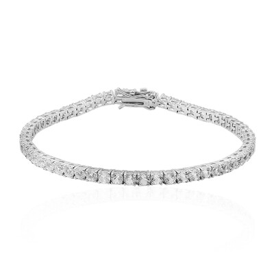 Bracelet en argent et Topaze blanche