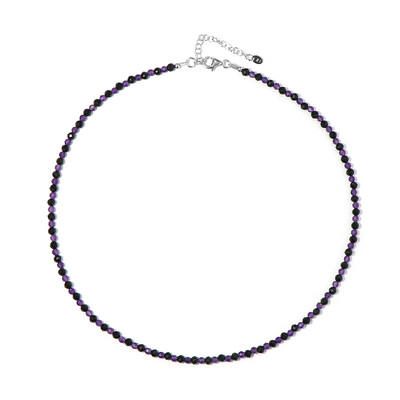 Collier en argent et Onyx noir