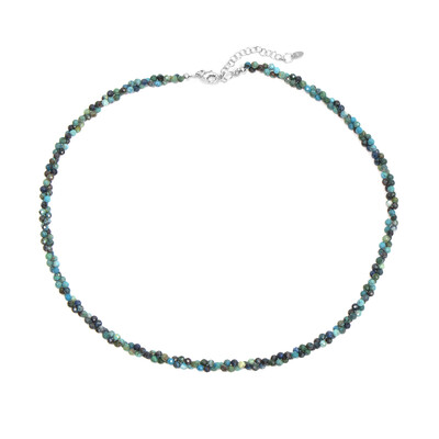 Collier en argent et Chrysocolle