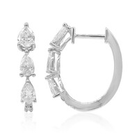 Boucles d'oreilles en or et Diamant SI1 (H) (CIRARI)