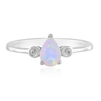 Bague en argent et Opale Welo