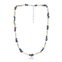 Collier en argent et Perle Keshi (TPC)