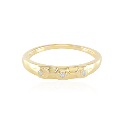 Bague en argent et Diamant I2 (I)