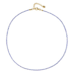 Collier en argent et Tanzanite
