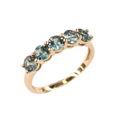 Bague en or et Zircon de Ratanakiri
