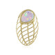 Pendentif en or et Opale Welo (Ornaments by de Melo)