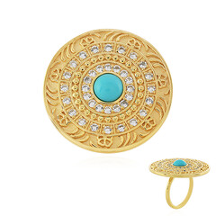 Bague en argent et Turquoise