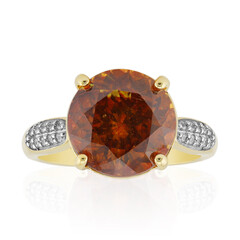 Bague en or et Sphalérite