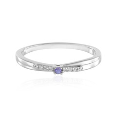 Bague en argent et Tanzanite