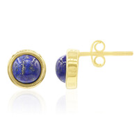 Boucles d'oreilles en argent et Lapis-Lazuli